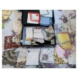 HANKIES EMBROIDERED SOME HAVE TAGS