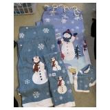 NEW SNOWMAN TOWELS