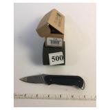 COLUMBIA KNIFE & TOOL 5212K ROLLBACK BLACK NOB
