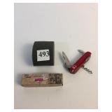 FROST CUTLERY RED 15-333CLR 17 FUNCTION MILITARY