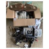 PHONES, WOOD COAT RACK HAND PAINTED