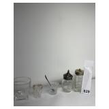 CONDIMENT HOLDERS, TOP HAT, ROCK TOP SHOT GLASS