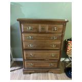 BASSETT DRESSER 4 DRAWER 45" H X 32" W X 18" D