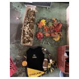 WOOD PUMPKIN, STRAW, 3 CANS SPRAY PAINTS