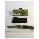 FROST CUTLERY TREE TOP CAMO SERIES 16-535CA NOB