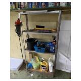 METAL SHELVING UNIT