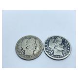 (2) BARBER QUARTERS 1915, 1916