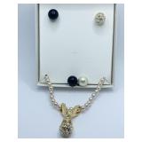 NOLAND MILLER NECKLACE W/ CHANGEABLE PENDANTS