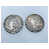 (2) PEACE DOLLAR 1921