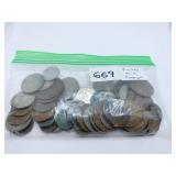 MIXED BAG FOREIGN COINS