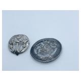STERLING PINS 15.2 GRAMS