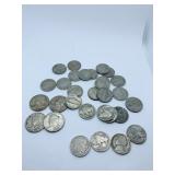 BUFFALO NICKELS 1936, (3) 1935, 36, (3) 37, 37,