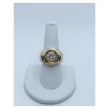 14K GOLD RING W/ CENTER DIAMOND 1.97 BRILLIANT