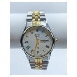 CITIZENS QUARTZ WATCH W/ CALENDAR DIAL - WATER