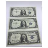$1.00 SILVER CERTIFICATE - 1957, 1957-A, 1957 B