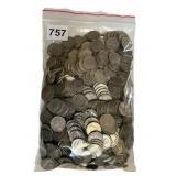 400 NICKELS MOSTLY JEFFERSON, SOME INDIAN HEAD