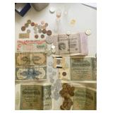 1907 INDIAN HEAD PENNY, WHEAT AND OTHER PENNIES,