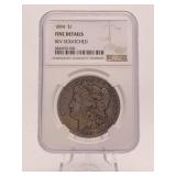 1894 MORGAN SILVER DOLLAR -NGC GRADED- FINE