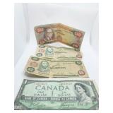 JAMAICA $20.00, (2) $2.00, $1.00 CANADA