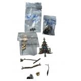 GOLD BALL EARRINGS 0.6 GRAMS, DELL TREE, TIE