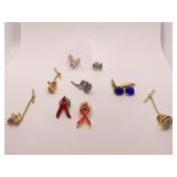 TIE TACKS AND CUFF LINKS UNMARKED