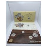 UNITED MINT SET 1990 UNCIRCULATED COIN SET, 1988,