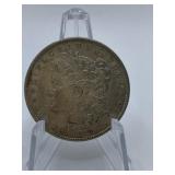 MORGAN DOLLAR -1878 7 OVER 8 TAIL FEATHERS