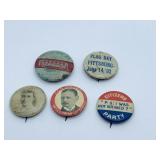 PINS: FLAG DAY PITTSBURG JUNE 14,1902, DAVISION
