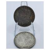 (2) SILVER DOLLARS 1883