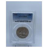 1959 - LIBERTY HALF - GRADED PCGS MS 65