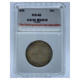 1958 - LIBERTY HALF - GRADED MS-65