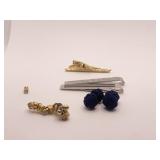 MAGNETS CZ AND ROUND BALLS, BLUE STONE, BLUE KNOT