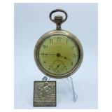 ELGIN POCKET WATCH AND 1973 NATIONAL SCOTT