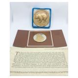 CALIFORNIA BICENTENNIAL 1769-1969 COIN & THE