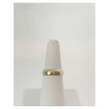 14K BAND SZ. 6.5 3.81 GRAMS