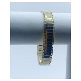 14K ITALY YELLOW GOLD BRACELET 7.25" L - 11.10