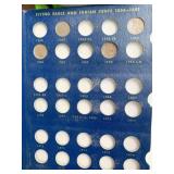 INDIAN CENTS BOOK 1856-1909 (14) DIMES INCLUDING: