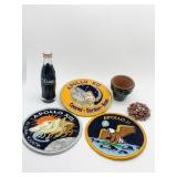 APOLLO PATCHES, VINTAGE RAISED PIN, CLAY POT