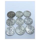 (9) SILVER DOLLAR