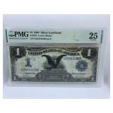 1899 SILVER CERTIFICATE $1.00 - S/N - N25344230N