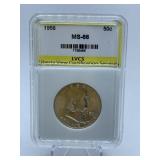 1956 - LIBERTY HALF - GRADED MS-66