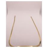 ITALIAN YELLOW GOLD 14K CHAIN 17.5" L - 7.80