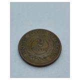 1868 2 CENT PIECE