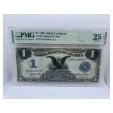 1899 SILVER CERTIFICATE $1.00 - S/N -E48543553E