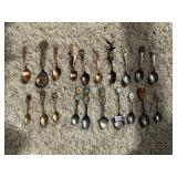 20 SOUVENIR SPOONS