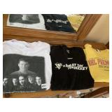 3 T-SHIRTS, REEBOK XL, PENGUINS, MARIO