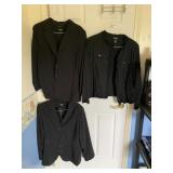 3 JACKETS BLACK 18/20