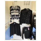 4 SWEATERS SOME WITH TAGS