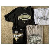 4 WORN SHORT SLEEVE PENGUINS, SUPER BOWL XLIII