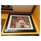 FRAMED SIDNEY CROSBY MAGAZINE COVERS 13 X 16